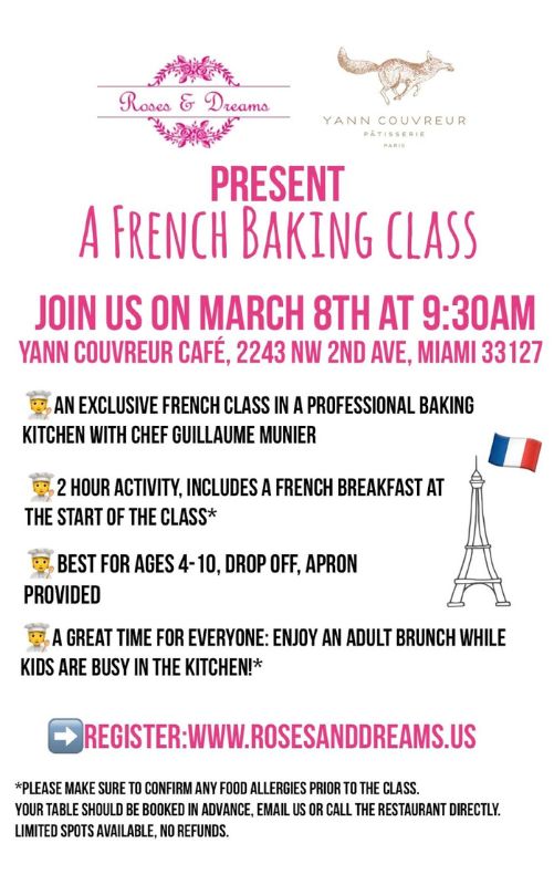 French Baking Class